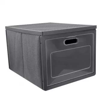 Caixa modular ORDINETT 41x31x25 cm cinzenta