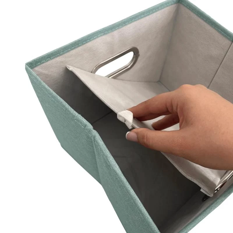 Caixa de arrumação ORDINETT M 28,5x25,5x20,5cm menta