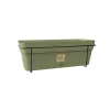 Conjunto de varanda STEFANPLAST com sistema de rega automática e suporte metálico 50x18x17 cm verde