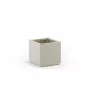 Jardineira STEFANPLAST Square Ethica 36x36x35 cm branca