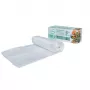 BioBag sacos de congelação compostáveis para alimentos 6L, 20 sacos perfurados por rolo, 24 x 50 cm, 18 mícrones, transparente