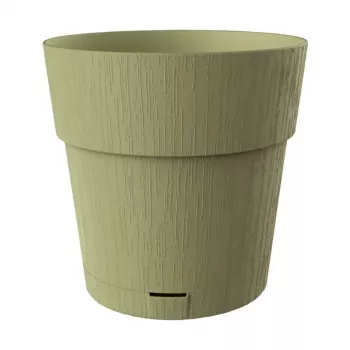 STEFANPLAST vaso com prato Ethica Ø40x39cm verde