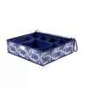 ORDINETT organizador com tampa 44x34x11 cm Kyoto taupe