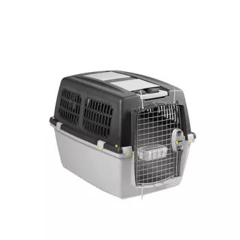 STEFANPLAST Gulliver 5 caixa de transporte para animais 81x61x60 cm cinzento-escuro/cinzento-claro