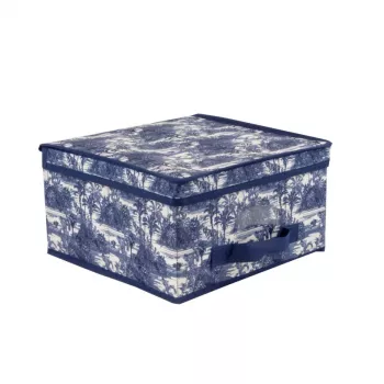 ORDINETT caixa S 30x30x16cm Kyoto caixa de arrumação
