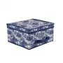 ORDINETT caixa S 30x30x16cm Kyoto caixa de arrumação