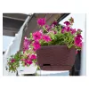 STEFANPLAST vaso suspenso Natural Ø30x14,5cm castanho-escuro