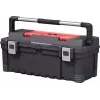 KETER DIY Hawk mala de ferramentas 26 com organizador, 66 x 28,7 x 26,6 cm, preto/vermelho