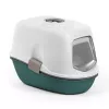 STEFANPLAST Furba Top Chic caixa de areia para gatos com tampa 58,5x39,4x42,7 cm branco/verde