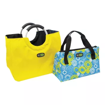 GIOSTYLE Conjunto de sacos térmicos Bag In The City, sortidos, Azul-Amarelo/Amarelo-Azul