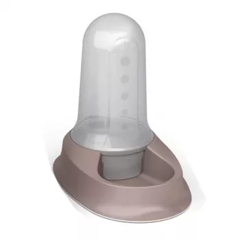 STEFANPLAST Comedouro e bebedouro Chic 3,5L Cinzento claro