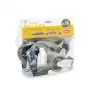 STEFANPLAST Conjunto de rodas 4 unid. para transportadora Gulliver 4-5-6-7 Preto
