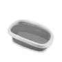STEFANPLAST Caixa de areia para gatos Sprint 20 58x39x17 cm Branco/Cinzento