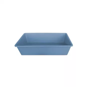 STEFANPLAST Caixa de areia para gatos 40x30x10 cm Azul