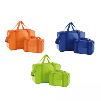 GIOSTYLE Conjunto de sacos térmicos Fiesta, sortido, Laranja/Azul-claro/Verde