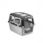 STEFANPLAST Transportadora Gulliver 5 Plus para cães de médio a grande porte, 81x61x60 cm, Cinzento-escuro/Cinzento-claro