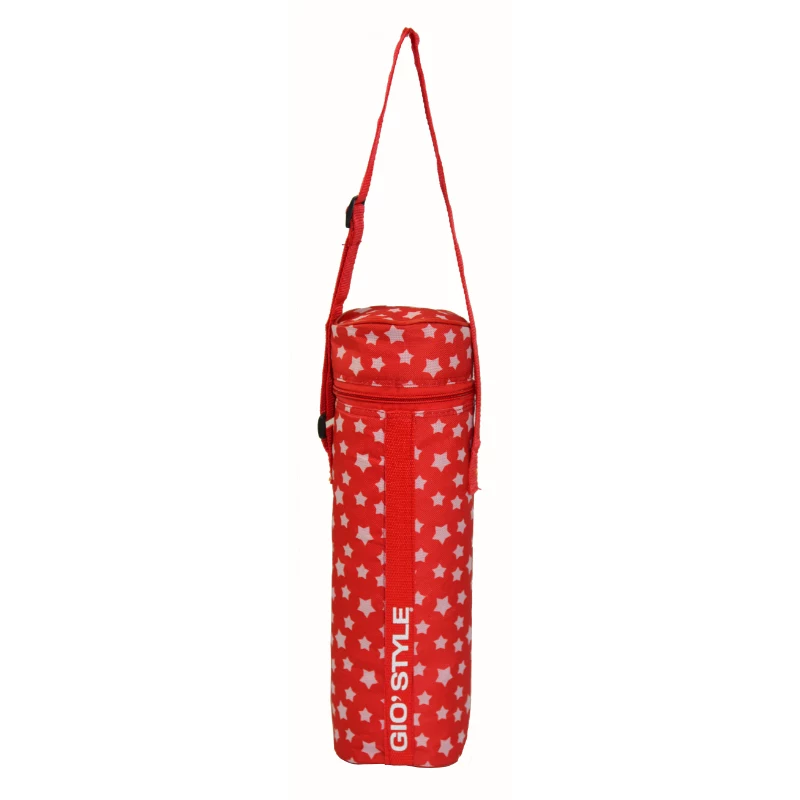 GIOSTYLE Bolsa térmica para garrafas Sterne sortida Vermelho/Verde/Azul/Rosa