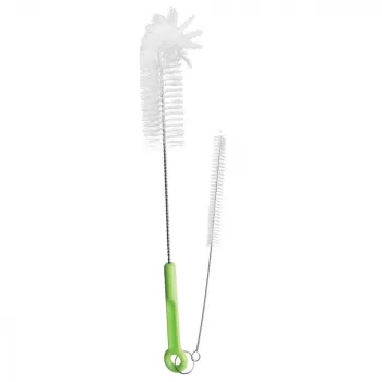 GIOSTYLE Conjunto de escovas de limpeza de garrafas 0,75L e 1L