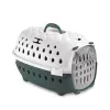 STEFANPLAST Travel Chic caixa de transporte para animais de estimação 50x34,5x32 cm branco/verde
