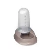 STEFANPLAST Chic comedouro e bebedouro automático para animais de estimação 2L, cinzento-claro, 32 x 21 x 29 cm