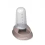 STEFANPLAST Chic comedouro e bebedouro automático para animais de estimação 2L, cinzento-claro, 32 x 21 x 29 cm