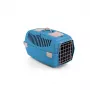 STEFANPLAST Gulliver 2 caixa de transporte para animais de estimação com porta metálica 55x36x35 cm azul