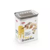 STEFANPLAST recipiente retangular hermético para comida de animais 2,2L branco/cinzento-claro