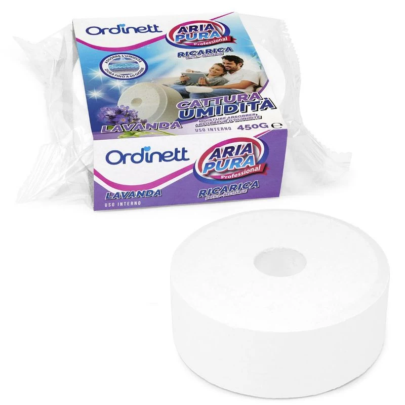 ORDINETT recarga para absorvedor de humidade 450 g lavanda