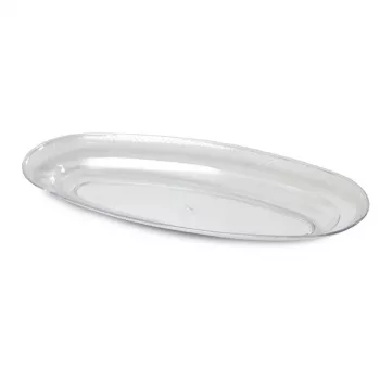 GUARDINI Tabuleiros de plástico transparentes conjunto de 2 Easy Bake 46x23 cm