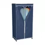 ORDINETT Armário de arrumação Armadio Export 75x50x150 cm azul
