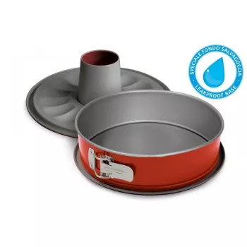 GUARDINI Forma de bolo com mola Rossana 26 cm forma antiaderente de aço-carbono