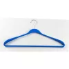 ORDINETT Cabides 2 unid. plástico Soft Touch 45 cm sortidos preto azul cinzento-claro branco