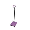GIOSTYLE Conjunto de pá e escova Rubber Hair Scoop Love, 24,5x27x85 cm, várias cores