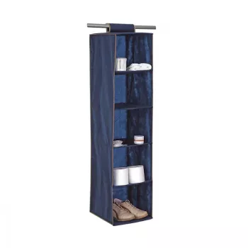 ORDINETT Organizador de 5 gavetas 30x30x120cm azul