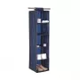 ORDINETT Organizador de 5 gavetas 30x30x120cm azul