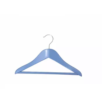 ORDINETT Cabides de madeira para criança, pack de 3, várias cores, 30 cm