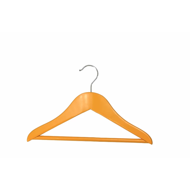 ORDINETT Cabides de madeira para criança, pack de 3, várias cores, 30 cm