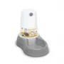 Stefanplast Break Reserve Bebedouro para animais com dispensador 3,5 L, 38x22,5x30 cm, Cinzento