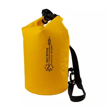 GIOSTYLE Saco estanque térmico impermeável Nautic Storm M 10L, Ø20x45cm, amarelo