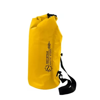 GIOSTYLE Saco estanque térmico impermeável Nautic Storm L 20L, Ø23x63cm, amarelo