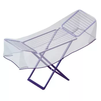 ORDINETT Cobertura para máquina de secar 260x120 cm transparente