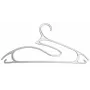 ORDINETT Cabides pack de 5 plástico coleção 5-in-1 42 cm branco