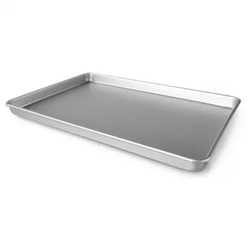 GUARDINI Tabuleiro de forno profissional 28x41x2,5 cm revestimento antiaderente aço carbono