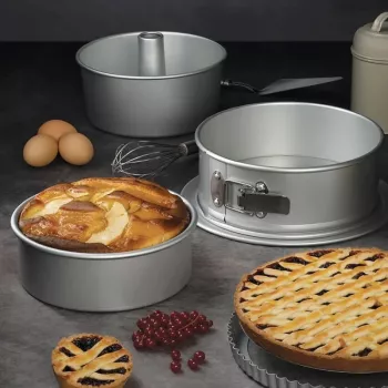 GUARDINI Tabuleiro de forno profissional 28x41x2,5 cm revestimento antiaderente aço carbono