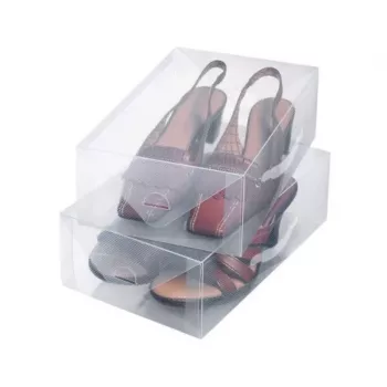 ORDINETT Caixas de arrumação para sapatos 2 unid. L 34x21x13cm Top Class