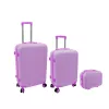 ORDINETT Cómoda de gavetas conjunto de 3, rosa – 60L, 43L, 15L caixas de arrumação de plástico