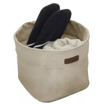 ORDINETT Caixa de tecido M 24x24x19cm Ego Ecru