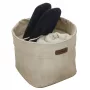 ORDINETT Caixa de tecido M 24x24x19cm Ego Ecru