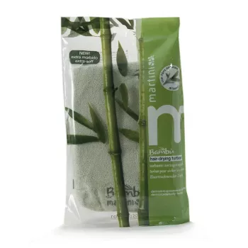 MARTINI SPA Turbante de bambu para secar o cabelo