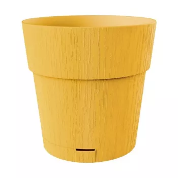 STEFANPLAST Vaso Ethica com prato Ø40x39cm amarelo-mostarda